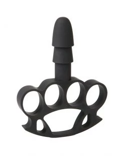 Doc Johnson Vac-u-lock Knuckle Punch Plug Adapter - Flesh - 5.9 Inch