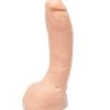 Doc Johnson Vac-u-lock Realistic Stryker Dildo - White - 9.4 Inch