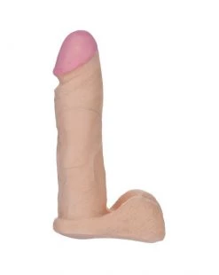 Doc Johnson 8 Inch Ur3 Realistic Vac-u-lock Dildo - Flesh - 8 Inch