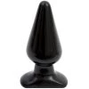 Doc Johnson Butt Plug - Black - Large