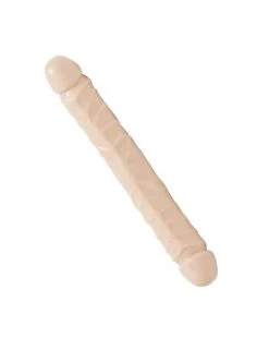 Doc Johnson Junior Veined Double Header Bender 12 Inch - 12 Inch